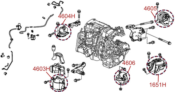 Diagrama de instalación - 4604H