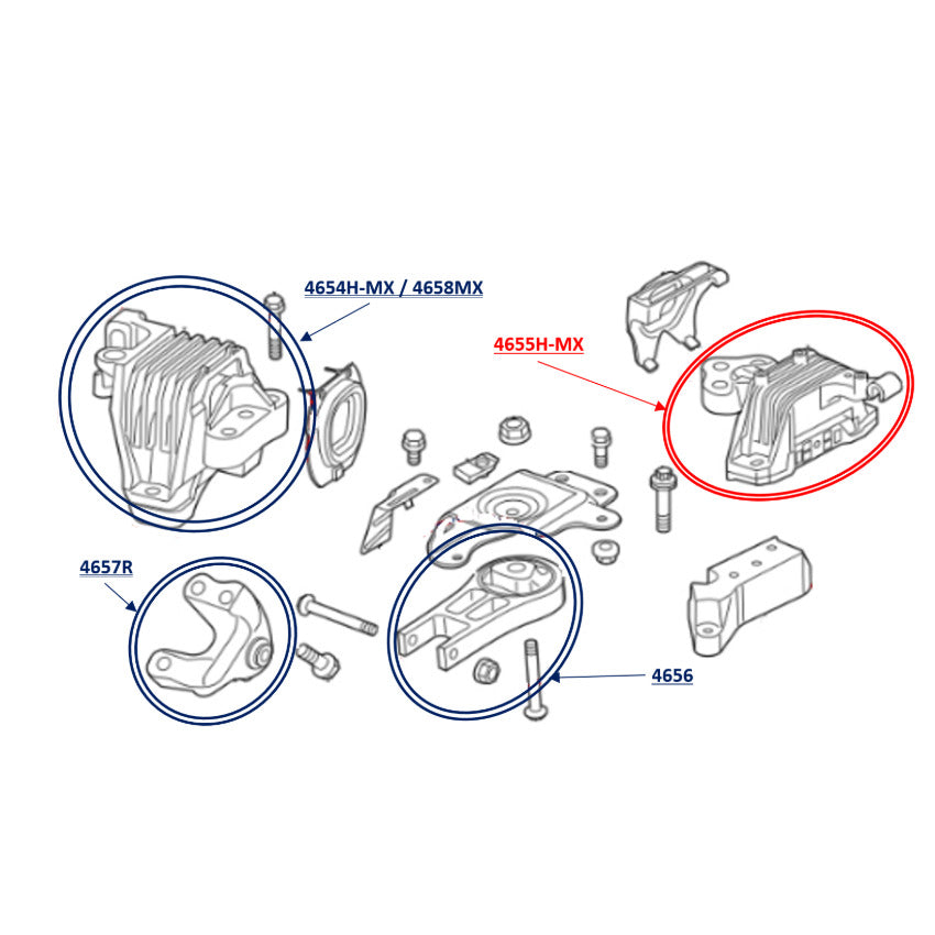 Diagrama de instalación - 4657R