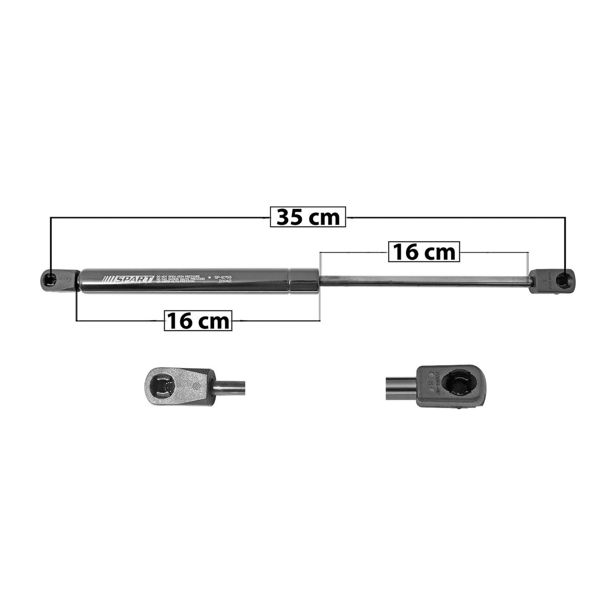 Amortiguador de Cofre Chrysler 300 / Dodge Charger 2011-2019 – vista 1