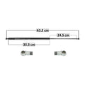 Amortiguador 5ta Puerta Hummer H3 2006-2010 – vista 1
