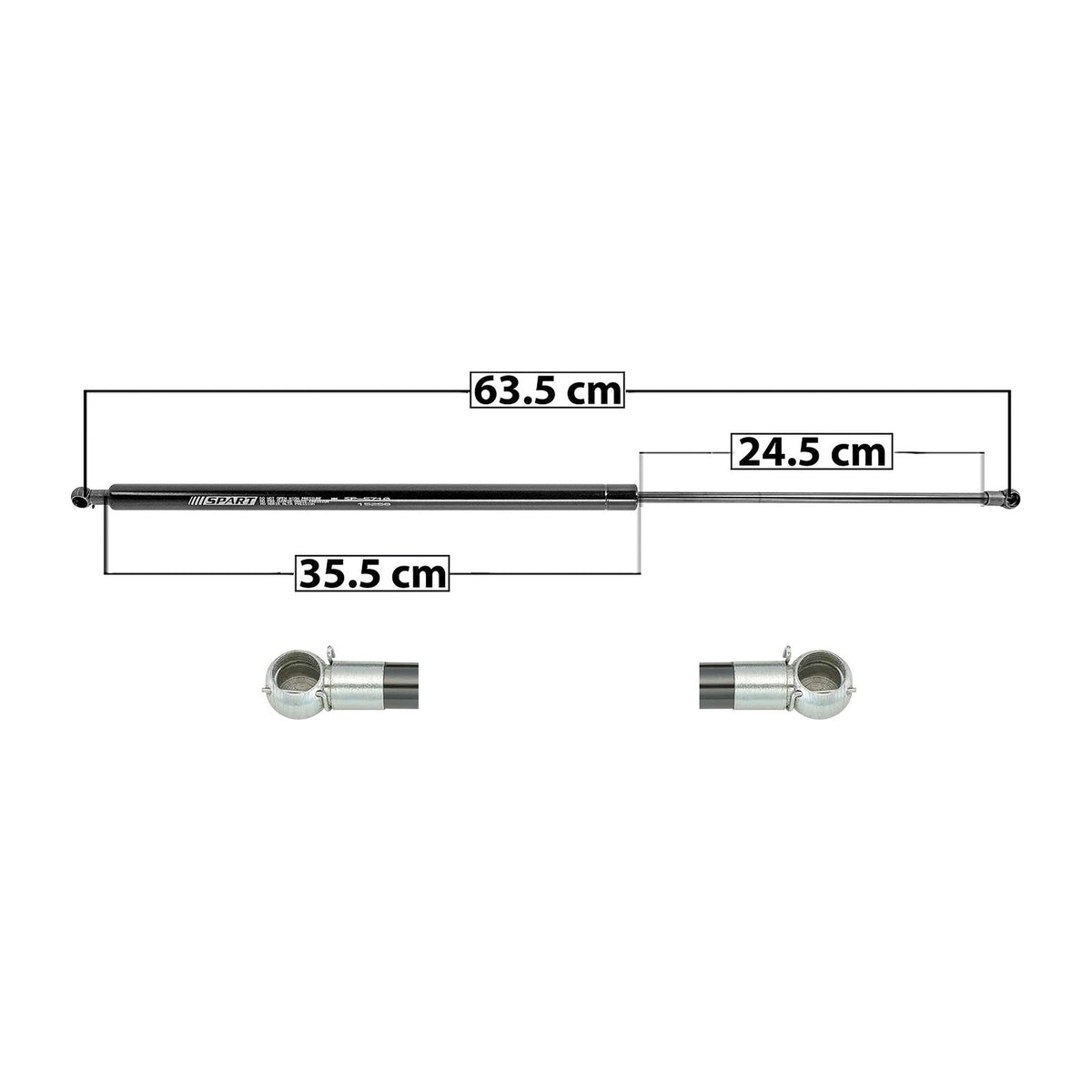 Amortiguador 5ta Puerta Hummer H3 2006-2010 – vista 1