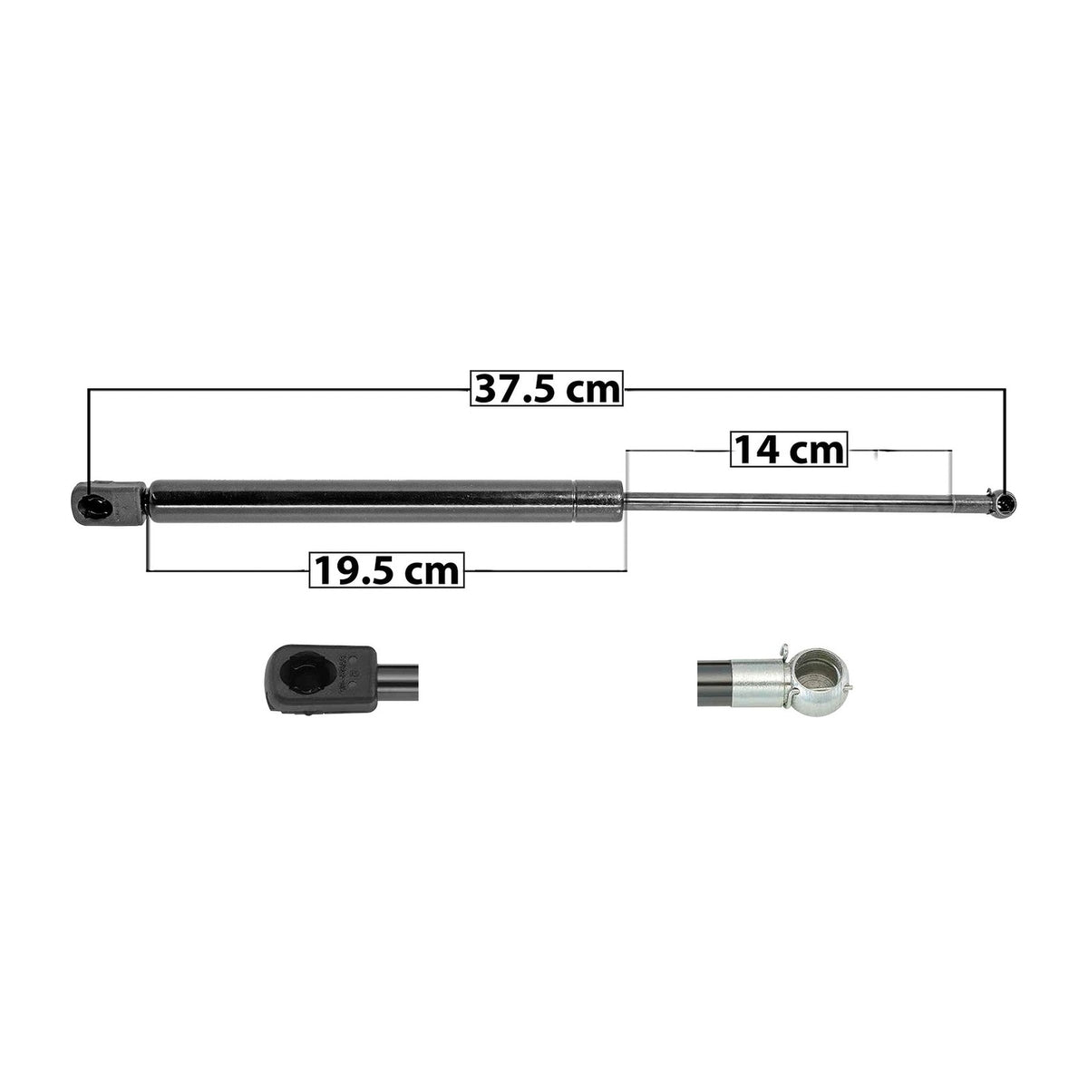 Amortiguador de Cofre Del. Hummer H3 2006-2010 – vista 1