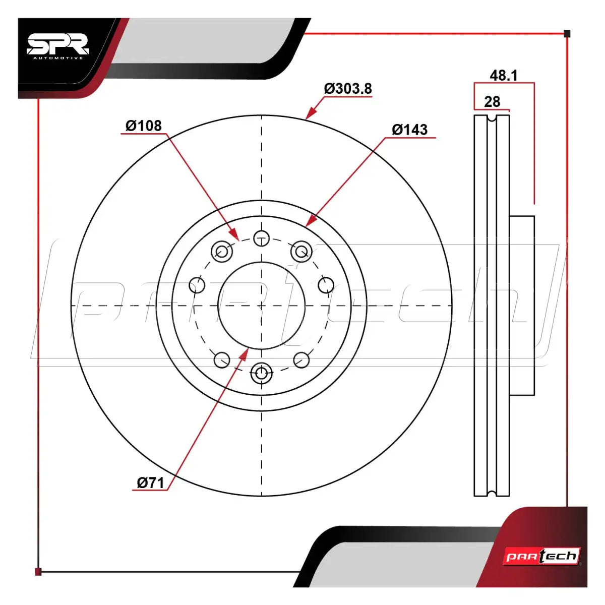 Disco de Freno DP-21015