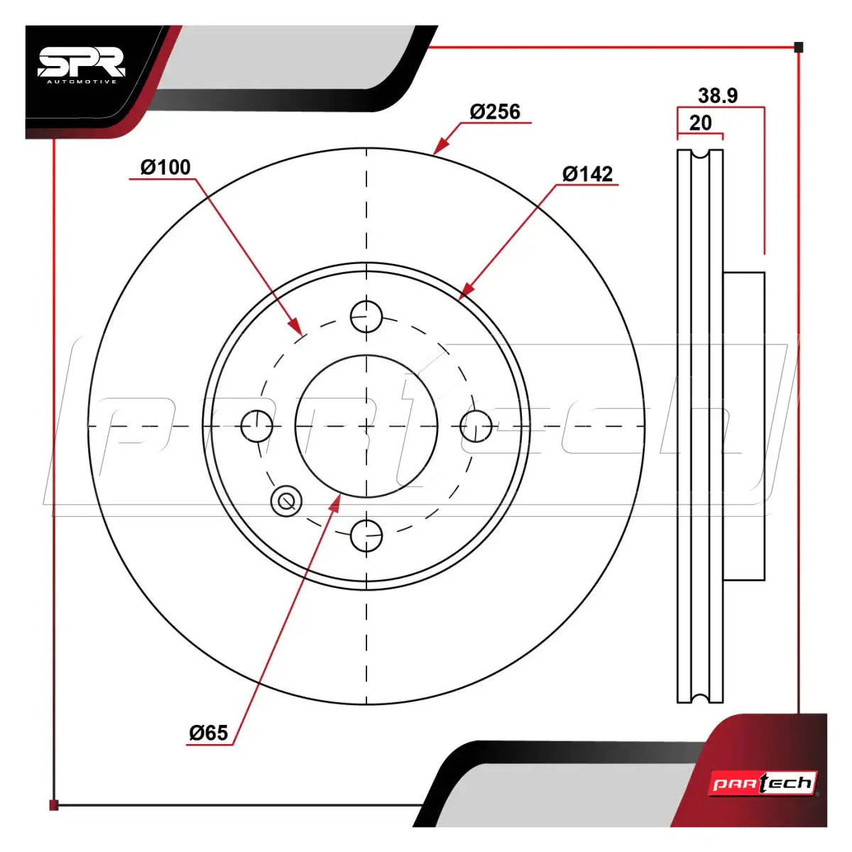 Disco de Freno DP-28002