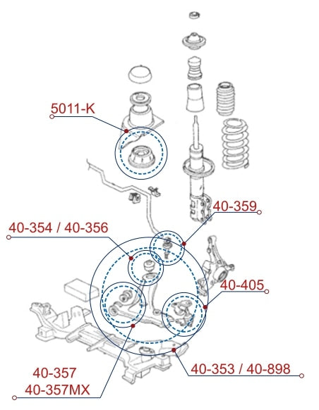 Diagrama de instalación - 5011-K
