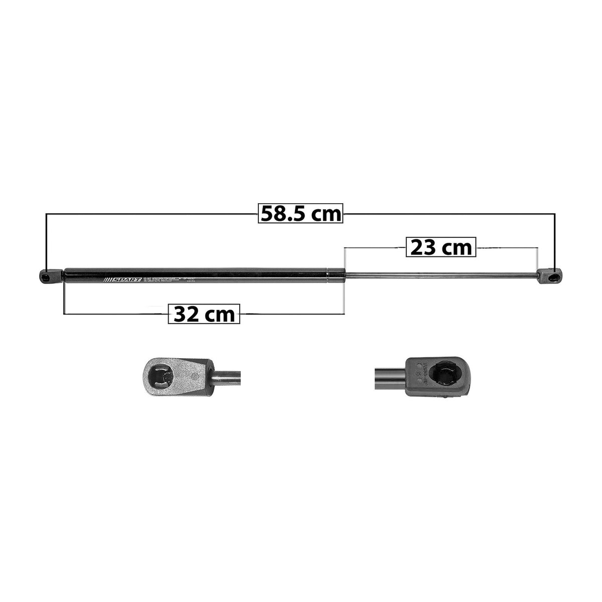 Amortiguador 5ta Puerta Chevrolet HHR 2006-2011 – vista 1