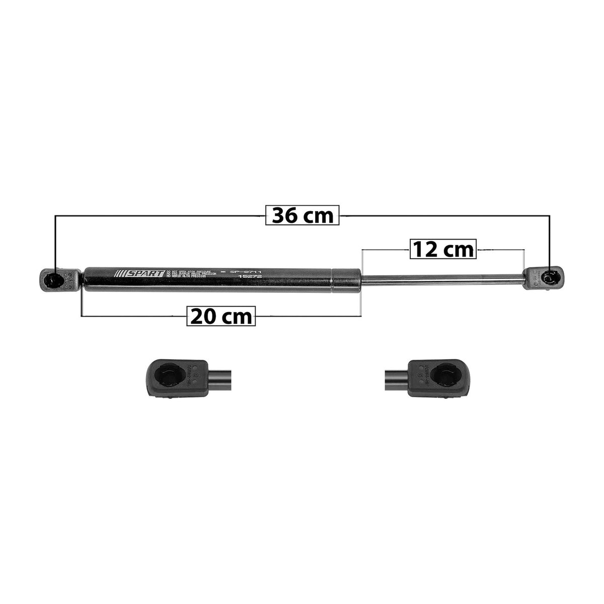 Amortiguador 5ta Puerta Ford Excursion 2000-2007 – vista 1