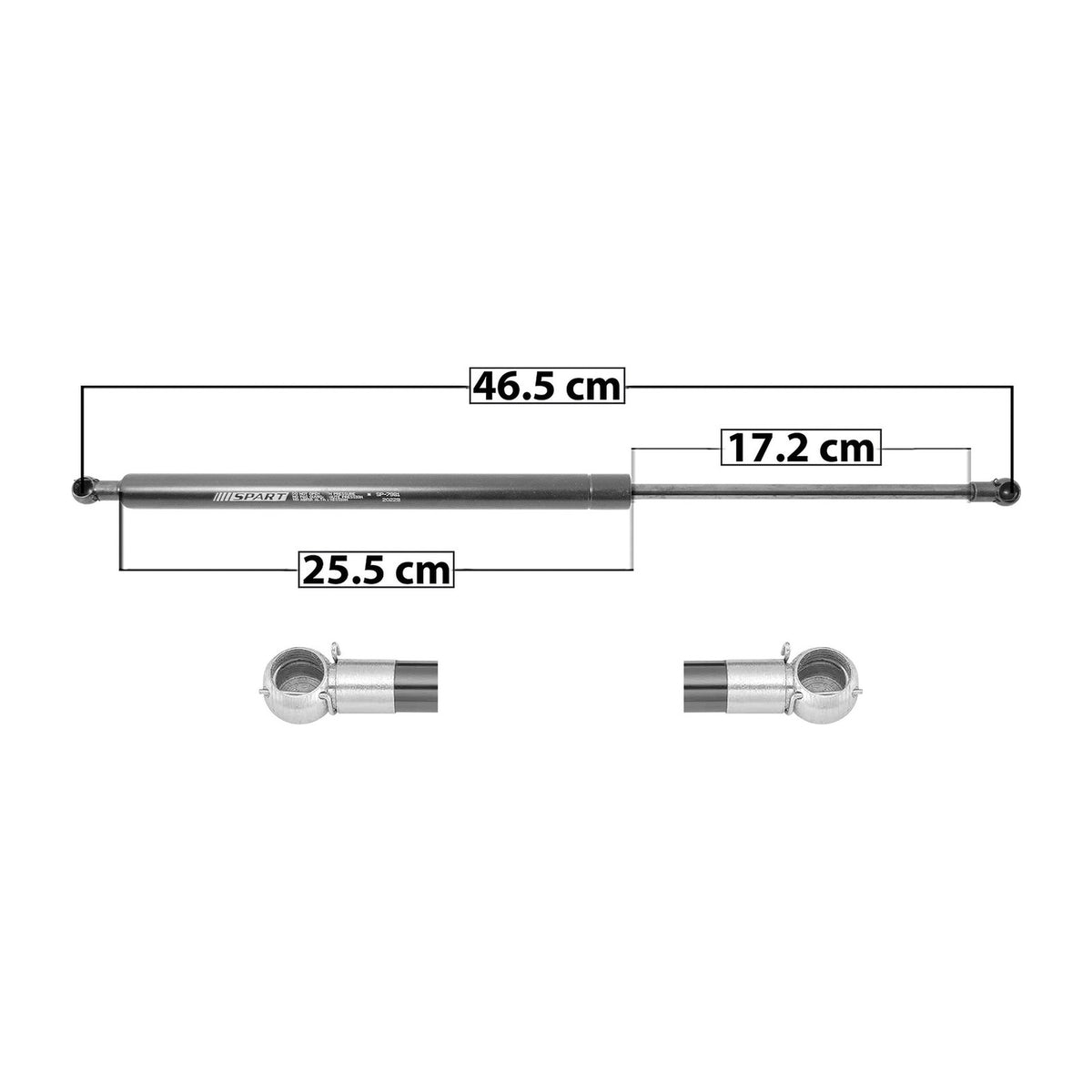 Amortiguador 5ta Puerta Honda Civic 1992-1995 – vista 1