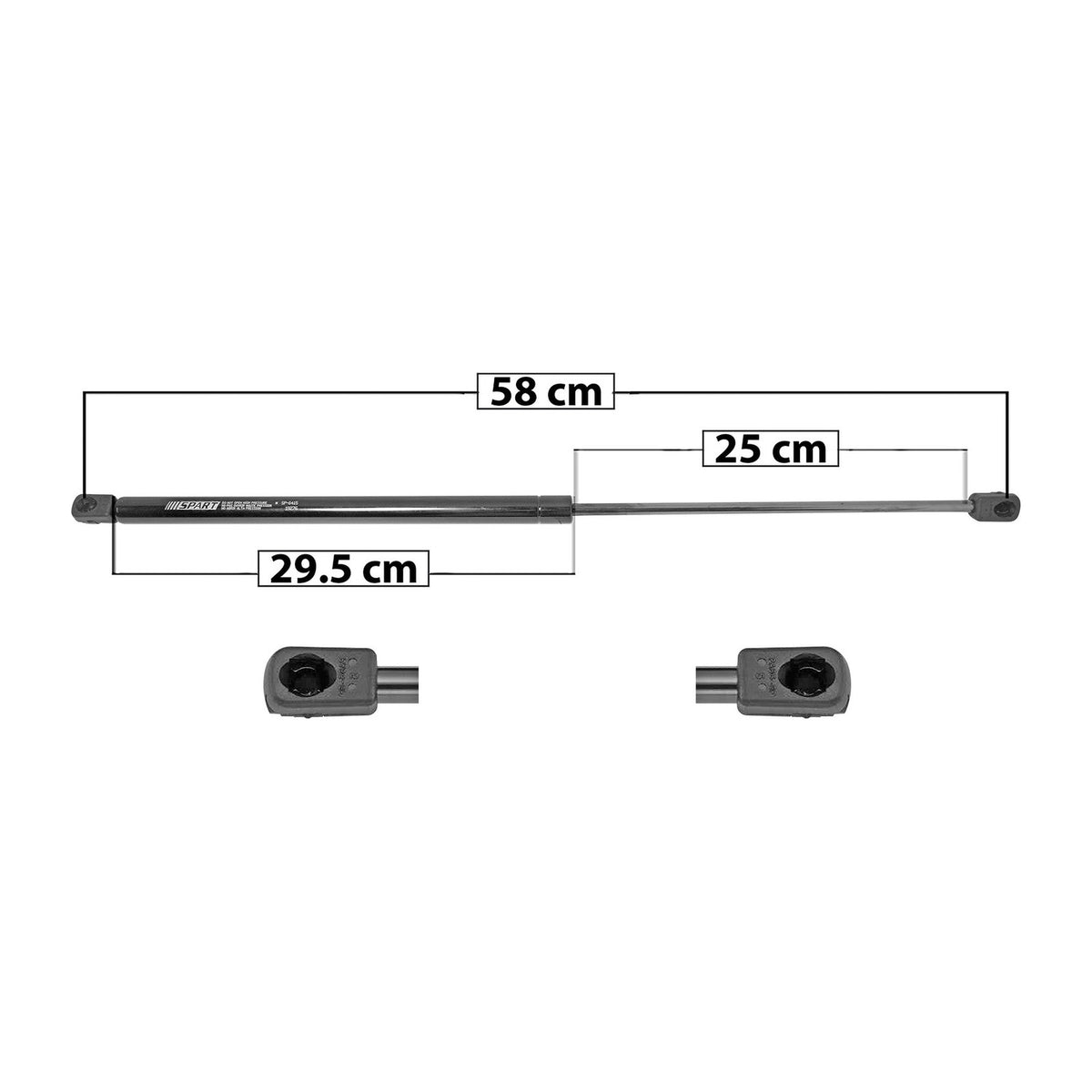 Amortiguador de Cofre Sedan MINI Cooper 2002-2008 – vista 1