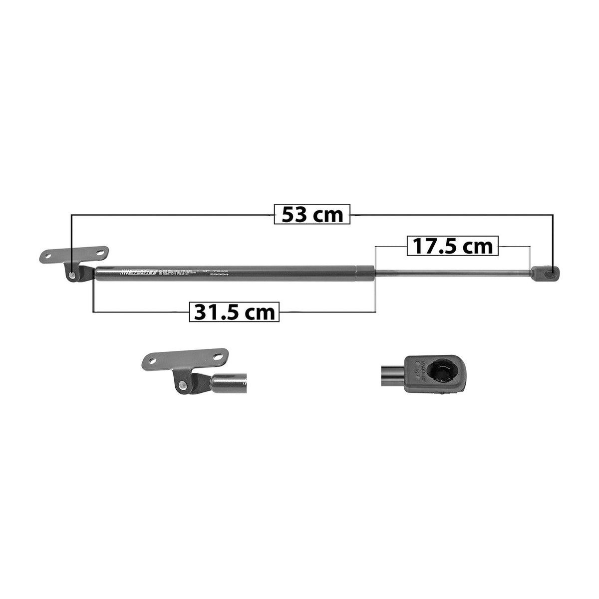 Amortiguador 5ta Puerta Nissan Pathfinder 1996-2004 – vista 1