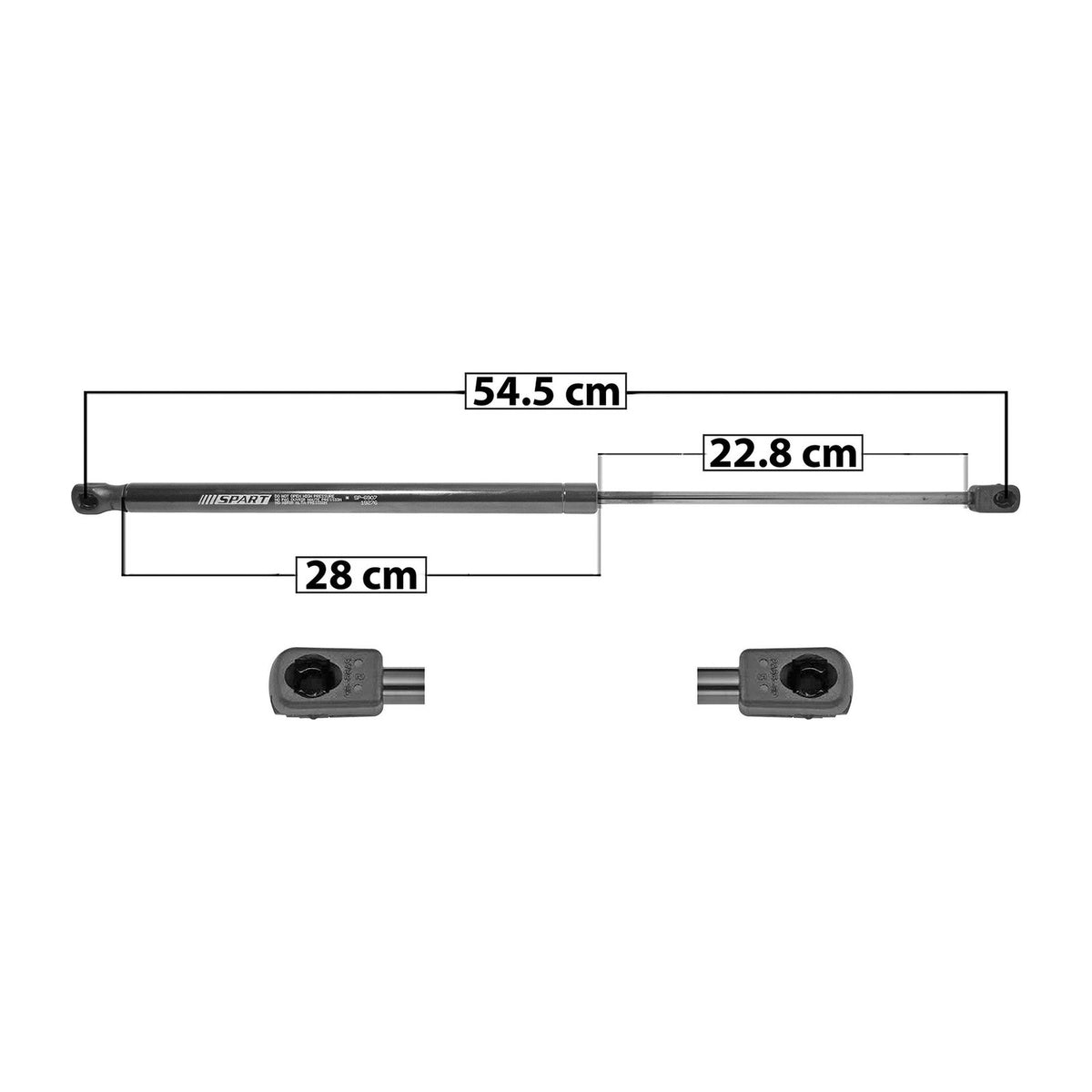 Amortiguador 5ta Puerta Ford Fiesta 2011-2019 – vista 1
