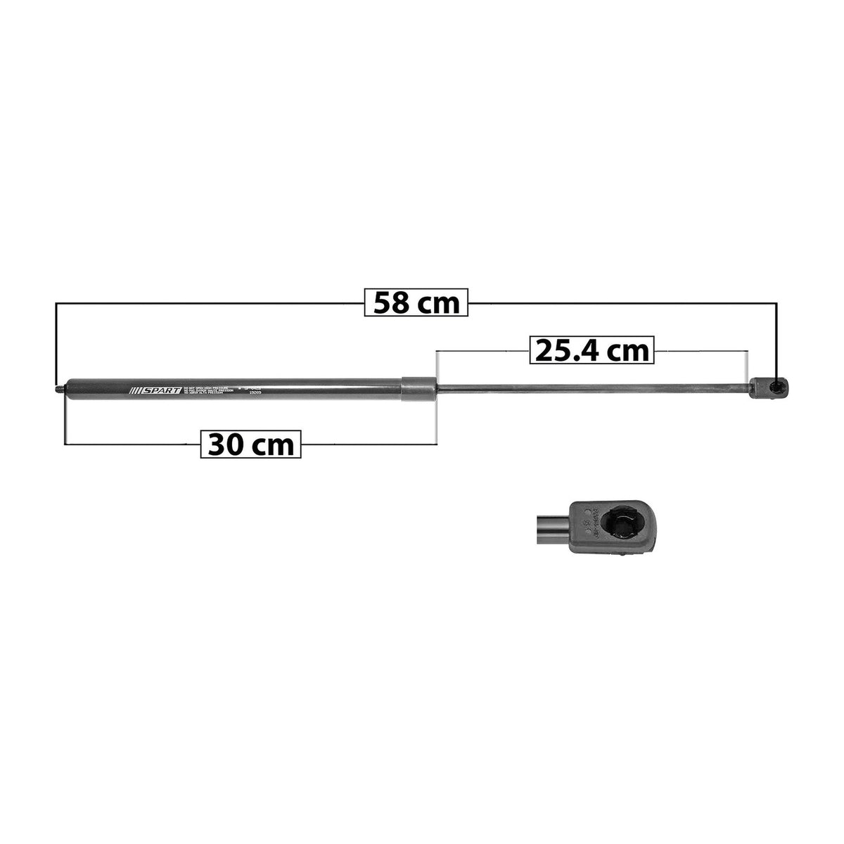 Amortiguador de Cofre Der. Mercedes-Benz ML350 2006-2011 – vista 1