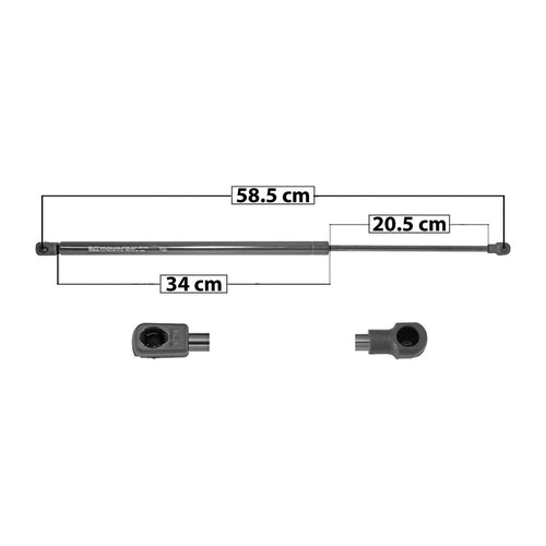 Amort. 5ta Puerta Hatchback Ford Fiesta 2003-2007 – vista 1