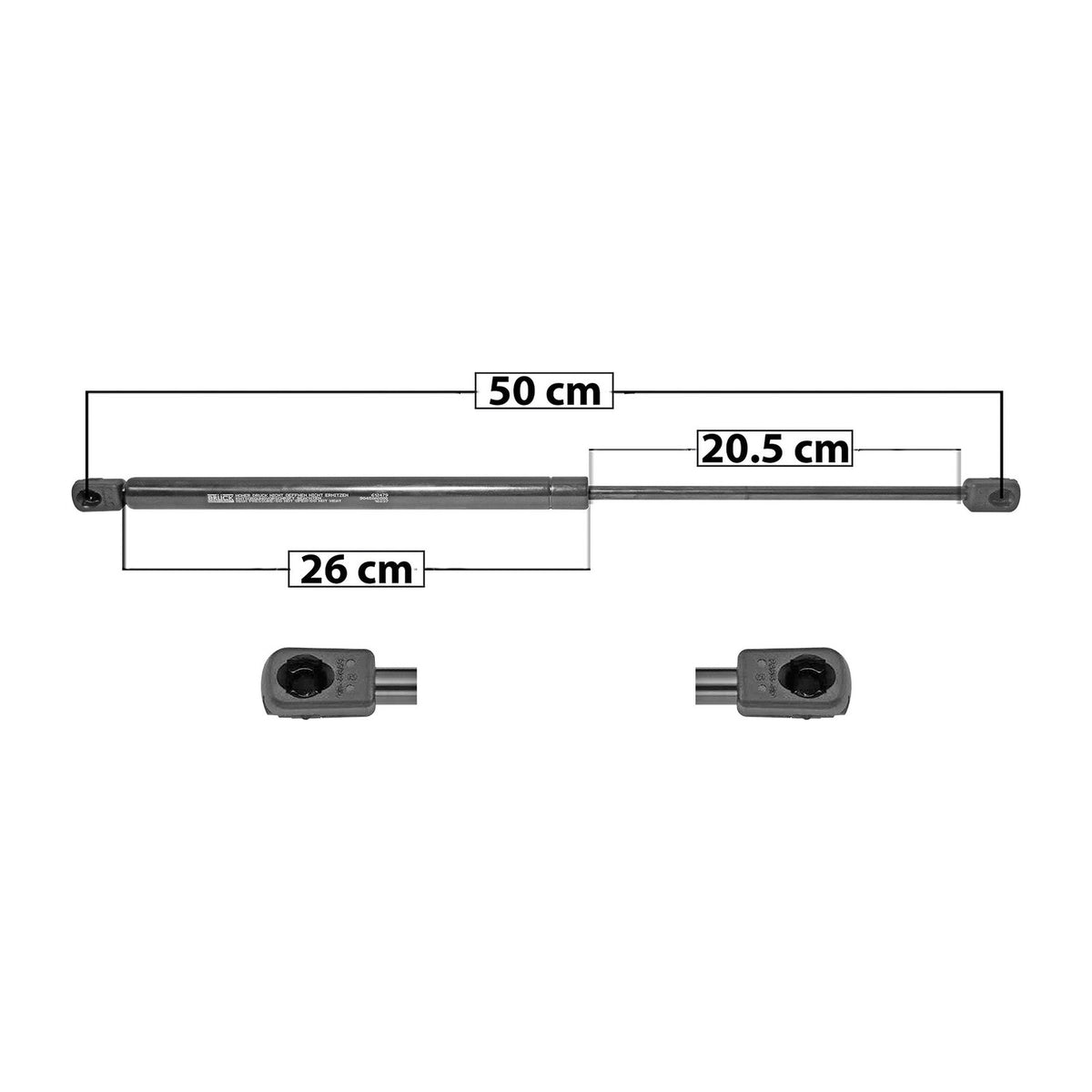 Amortiguador 5ta Puerta Nissan Micra 2003-2010 – vista 1