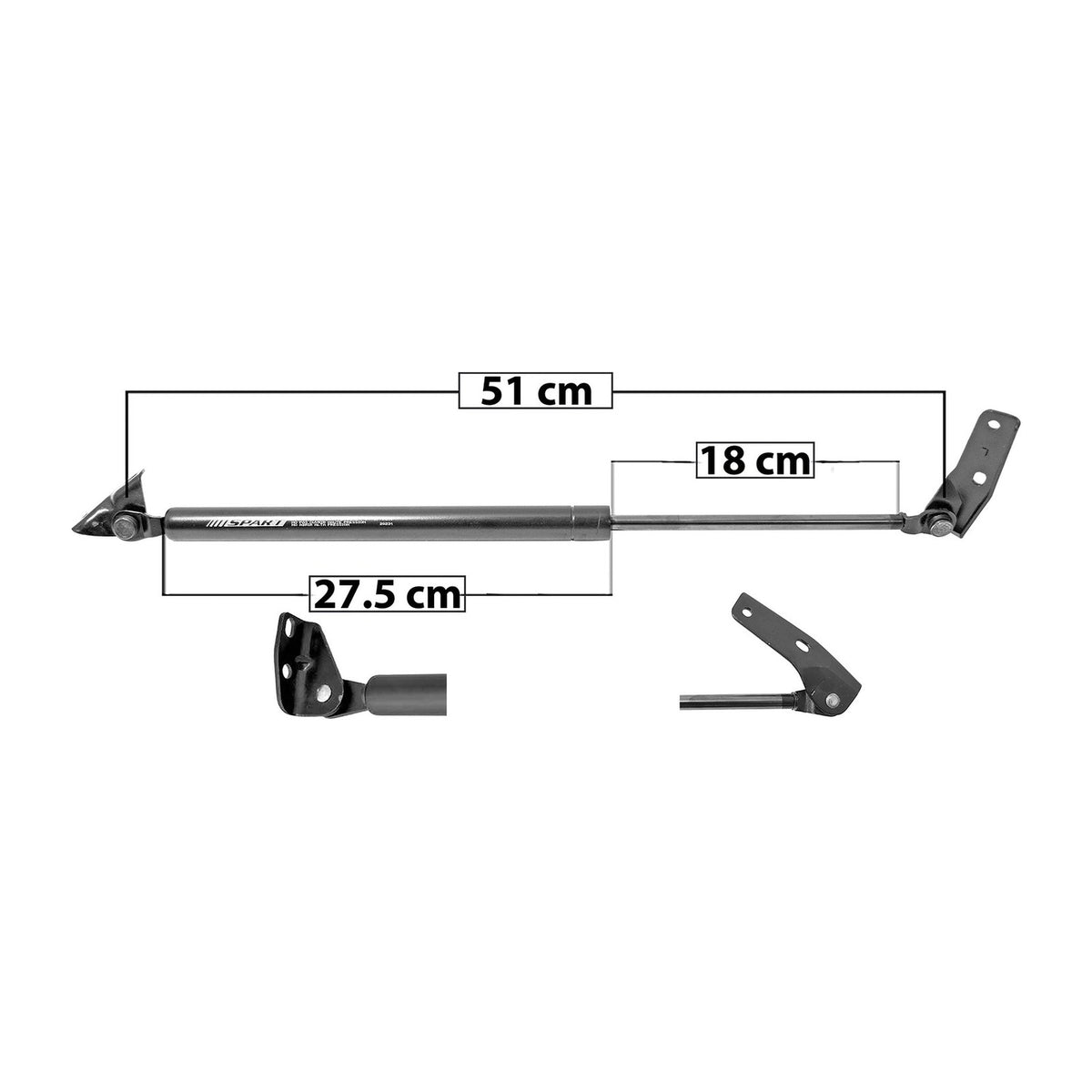 Amortiguador 5ta Puerta Der. Toyota Avanza 2007-2011 – vista 1