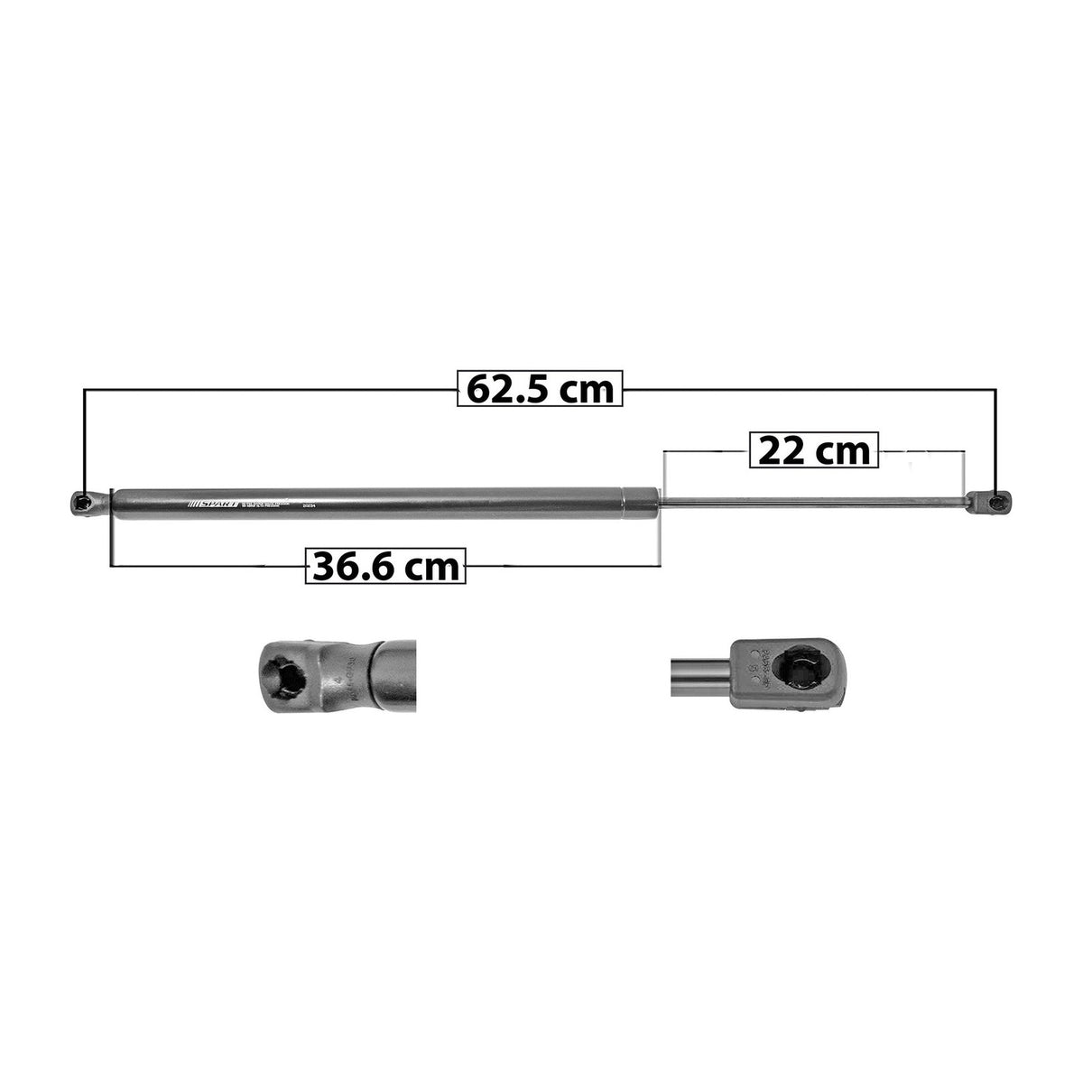 Amortiguador 5ta Puerta Volkswagen Tiguan / SEAT Tarraco 2018-2022 – vista 1