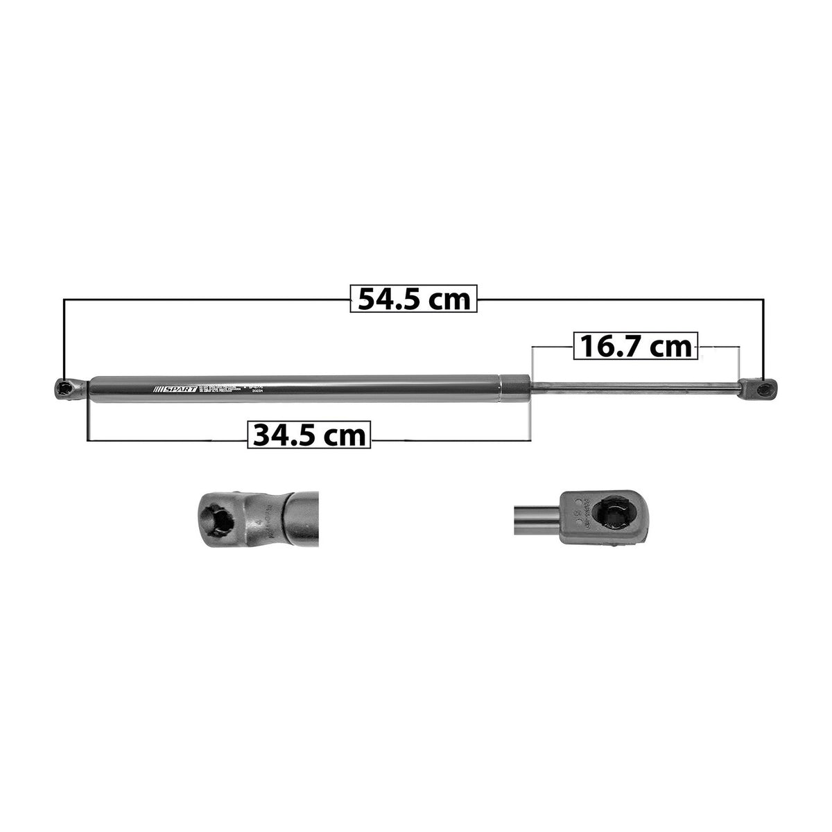 Amortiguador 5ta Puerta Jeep Liberty 2008-2013 – vista 1