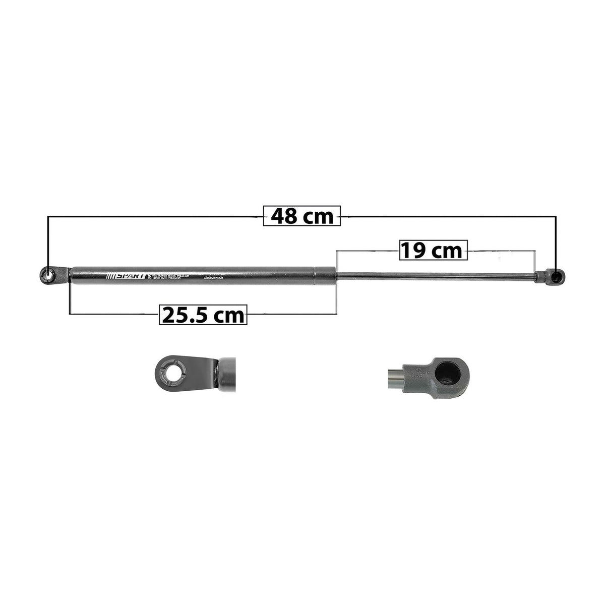 Amortiguador 5ta Puerta Suzuki Grand Vitara 2006-2015 – vista 1