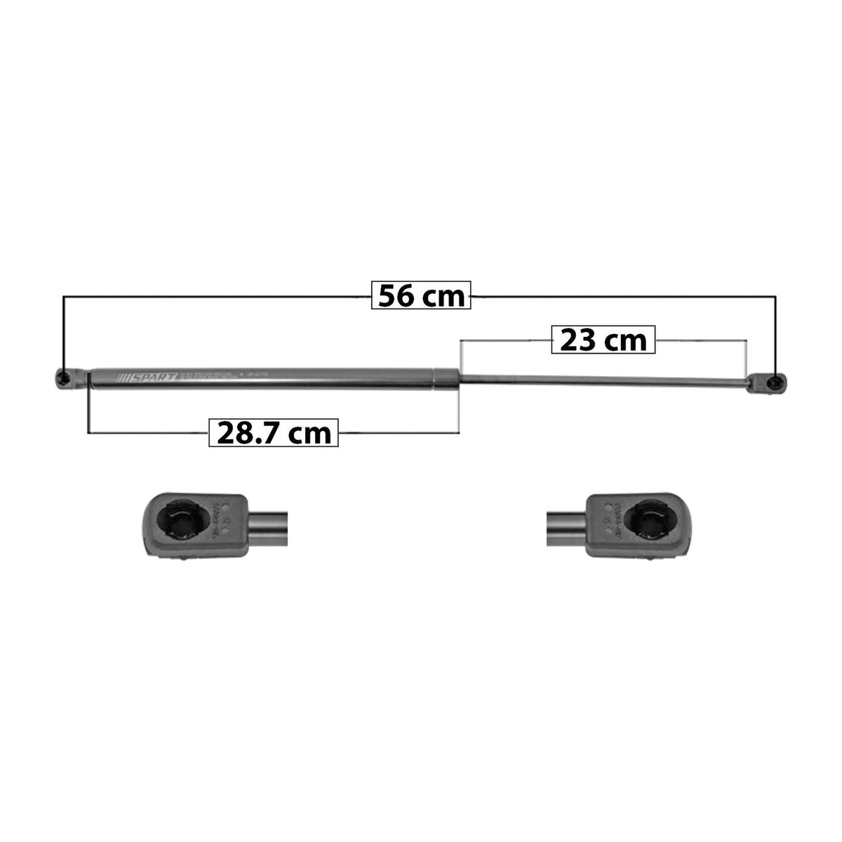 Amortiguador 5ta Puerta Audi A3 Quattro 2013-2016 – vista 1