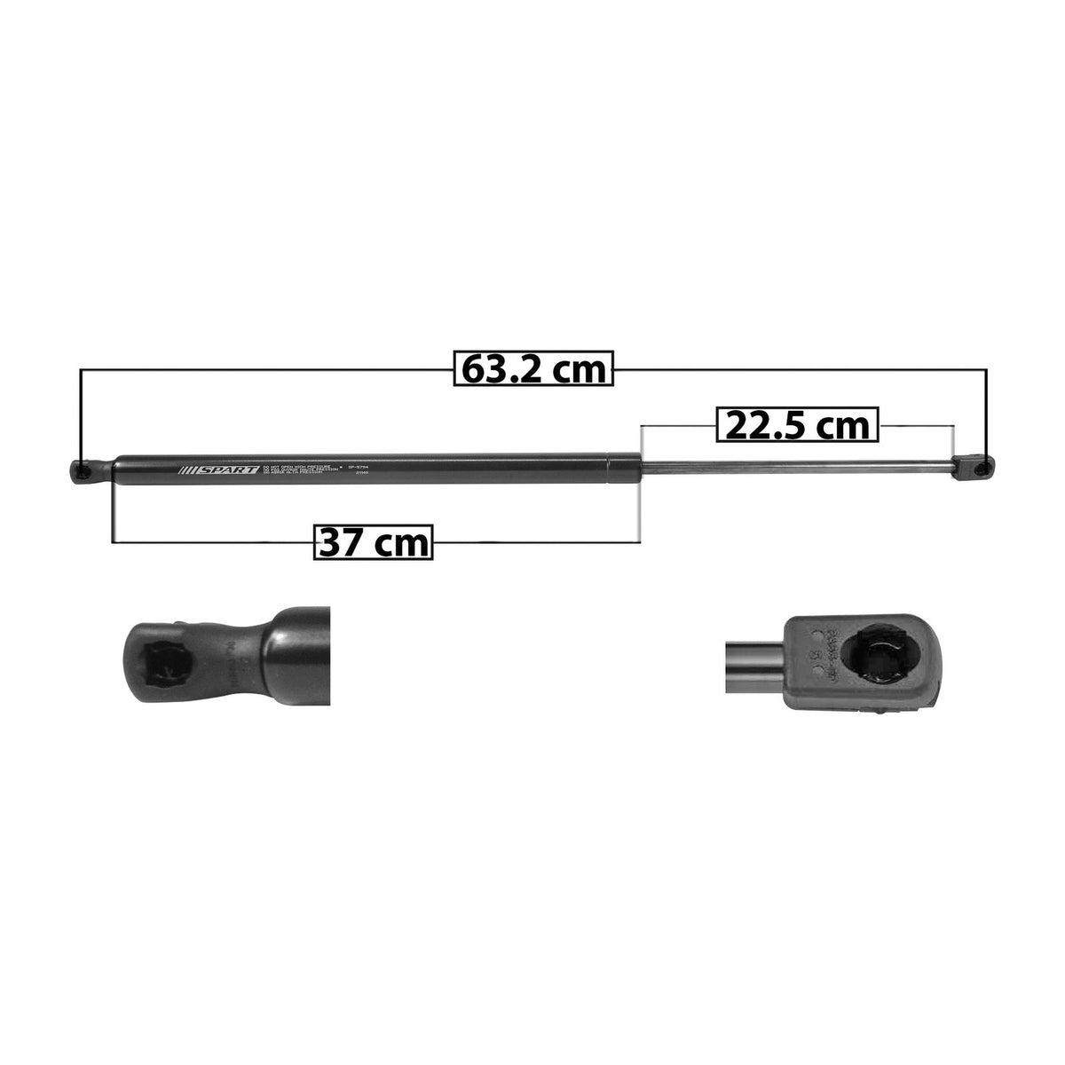 Amortiguador 5ta Puerta Jeep Cherokee 2014-2018 – vista 1