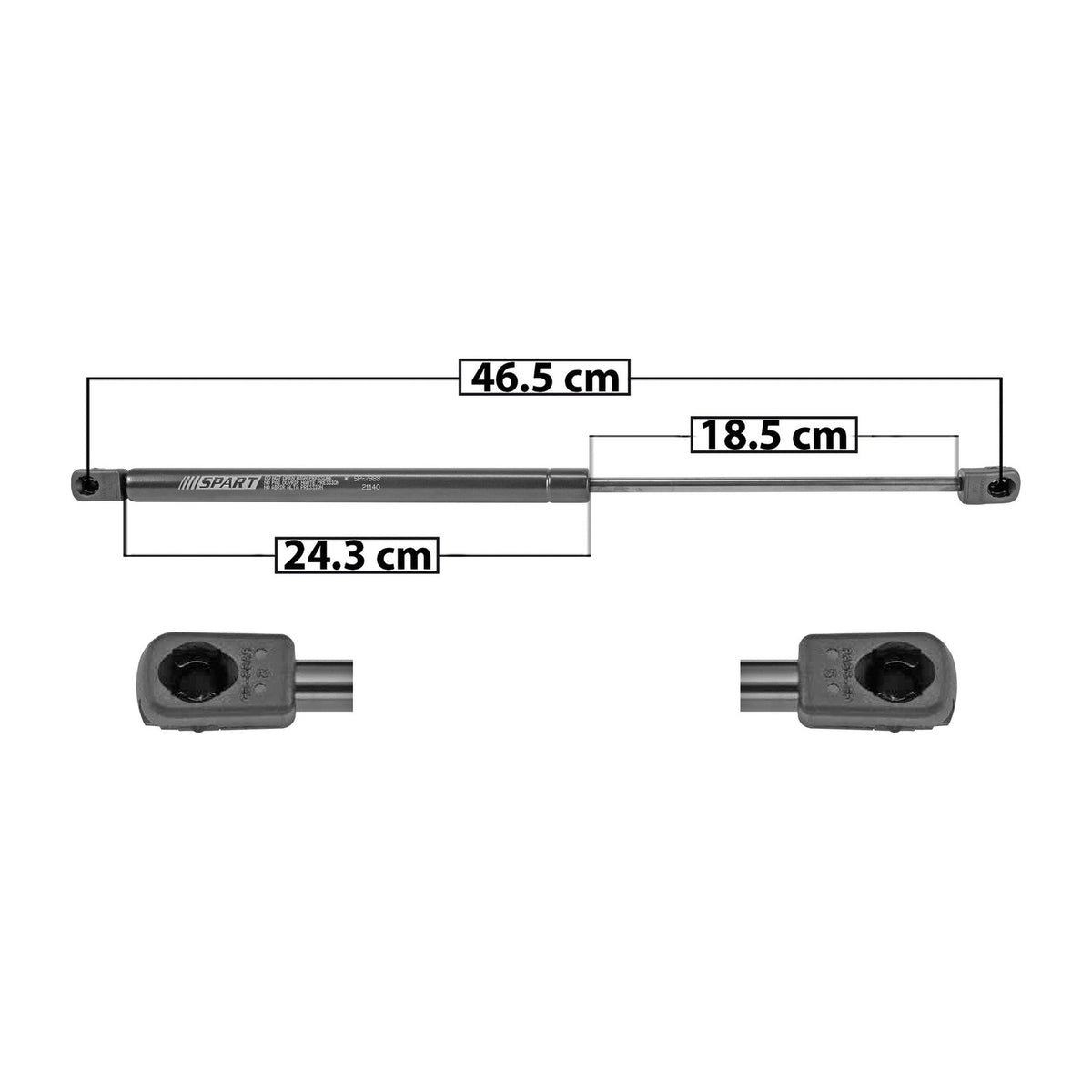 Amortiguador 5ta Puerta BMW 118i / BMW 120i 2012-2019 – vista 1
