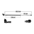 Amortiguador 5ta Puerta Der. Mazda 3 2010-2013 – vista 1