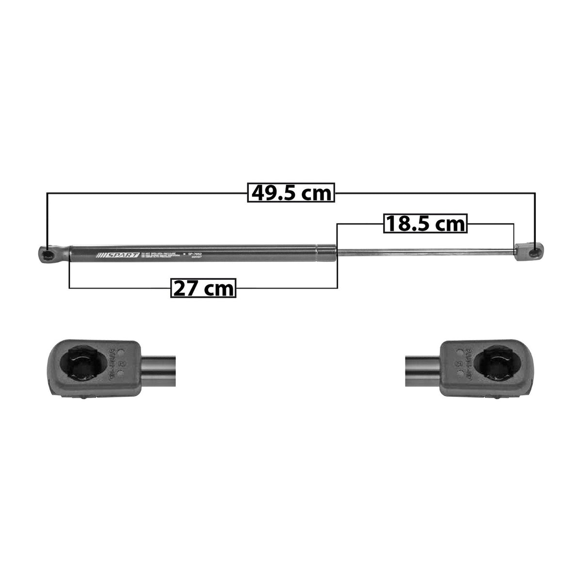 Amortiguador 5ta Puerta Compatible Con Kia Soul 2014-2019 – vista 1