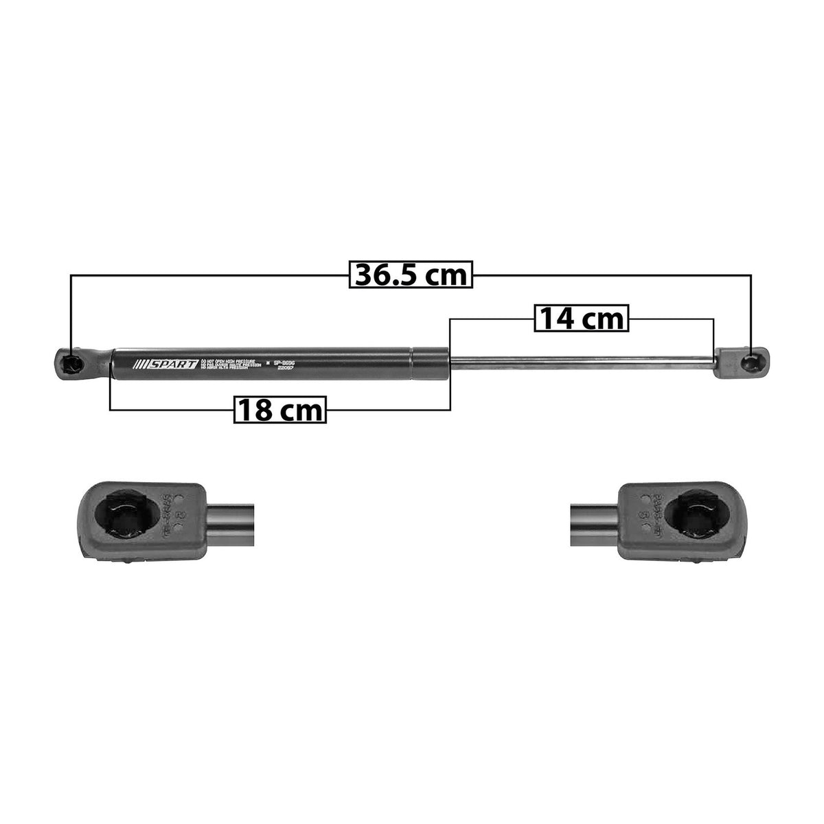 Amort. Cofre Compatible Con Hyundai Sonata 2015-2017 – vista 1