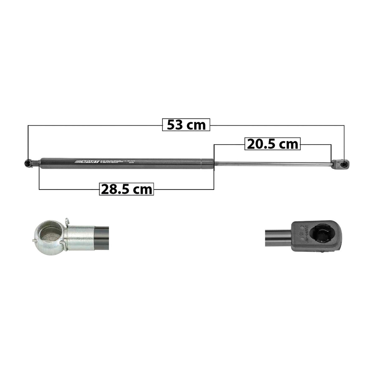 Amort. Cajuela Compatible Con Hyundai Tiburon 2003-2006 – vista 1