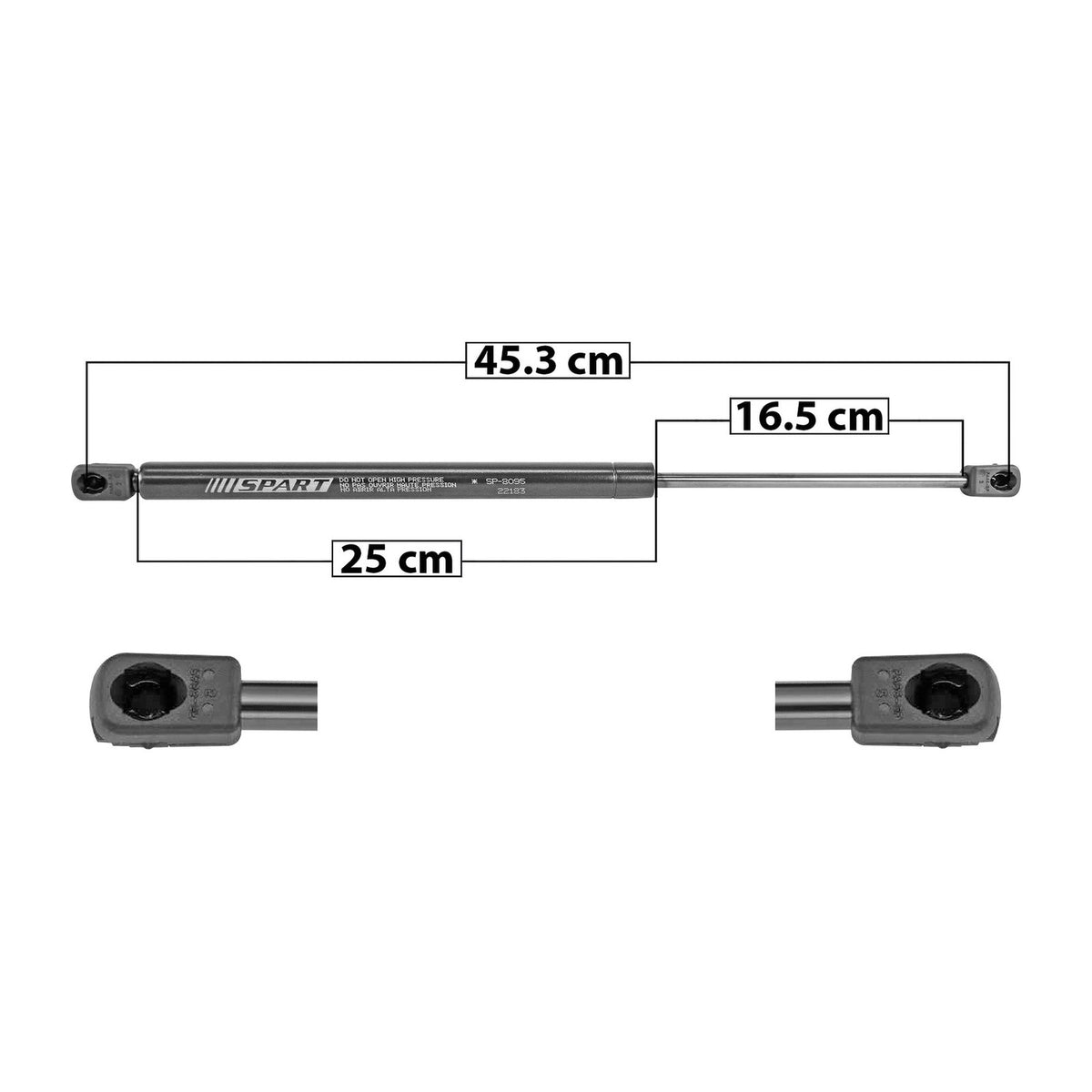 Amort. Cofre Compatible Con Hyundai Tiburon 2003-2006 – vista 1