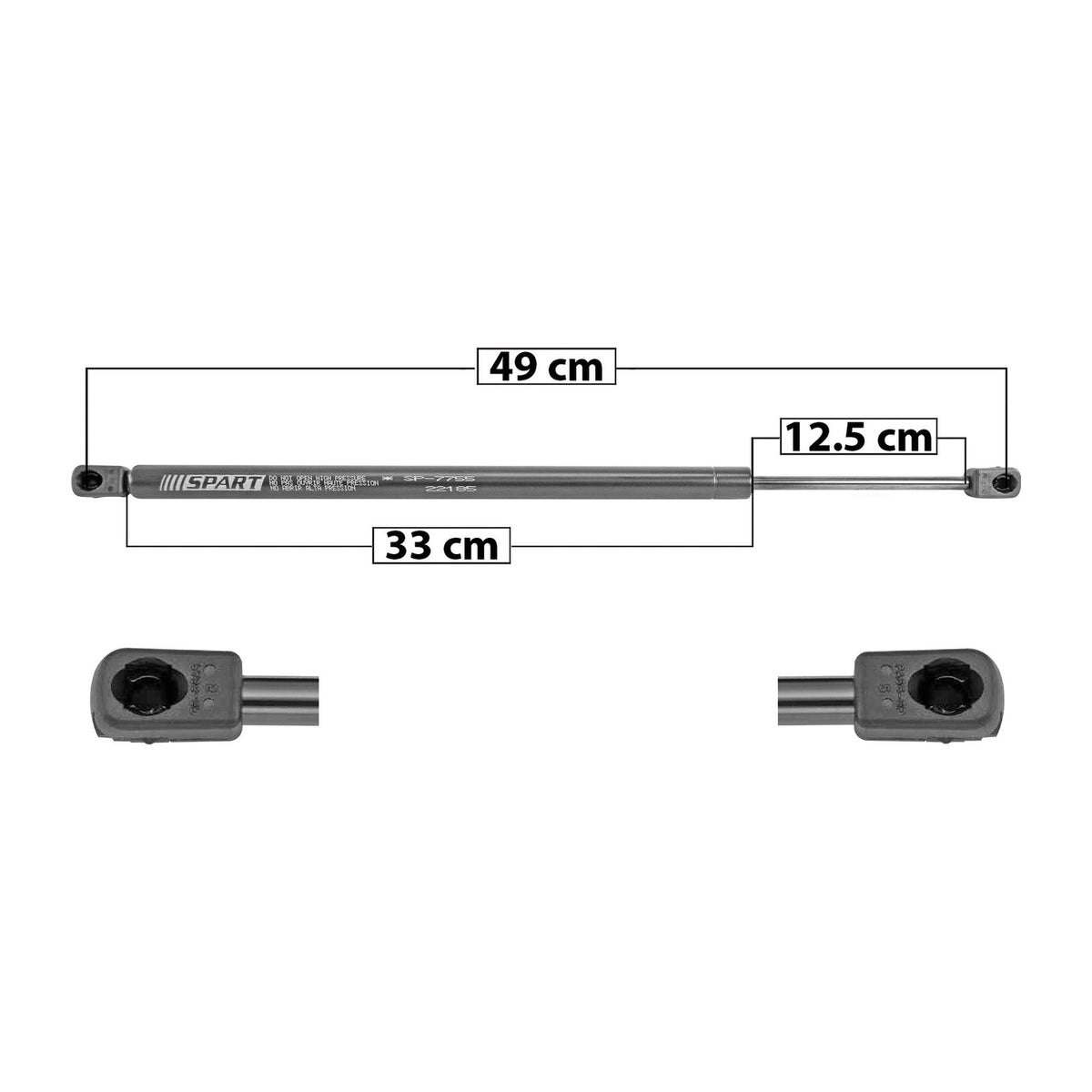Amortiguador de Cofre Pontiac Solstice / Saturn SKY 2006-2009 – vista 1