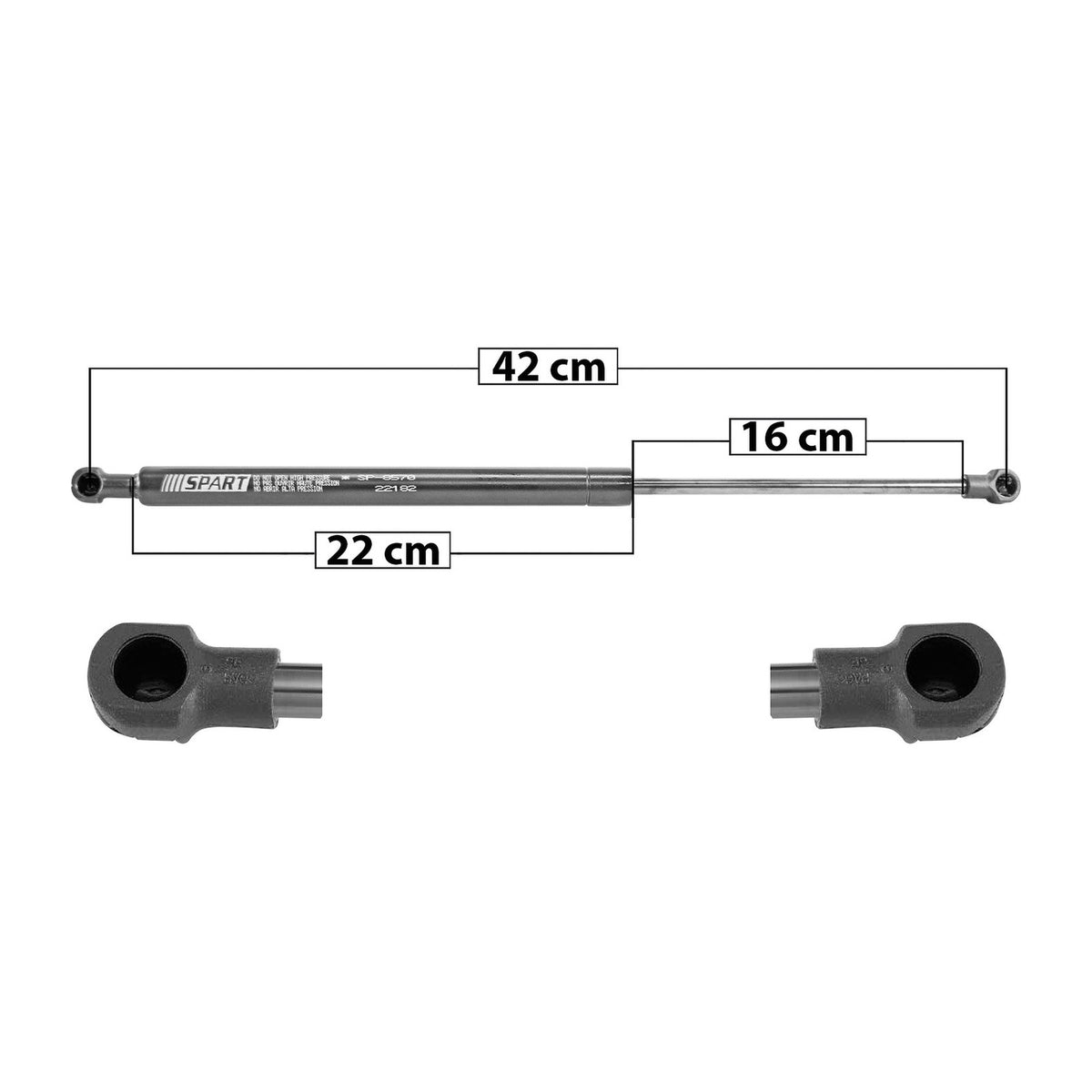Amortiguador 5ta Puerta Tras. Toyota Yaris 2012-2017 – vista 1