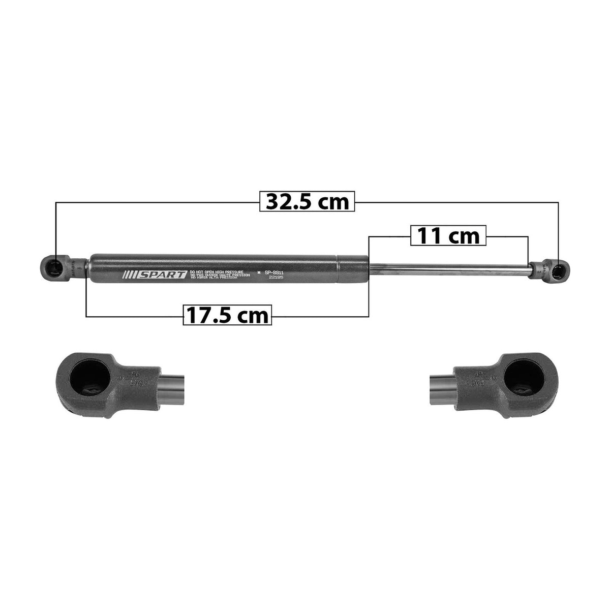 Amortiguador de Cajuela Tras. Volvo S40 2004-2011 – vista 1