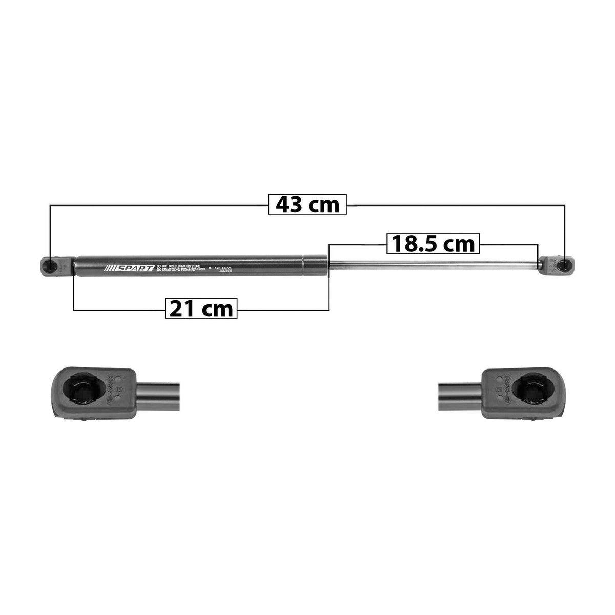 Amortiguador de Cofre Toyota FJ Cruiser 2007-2010 – vista 1