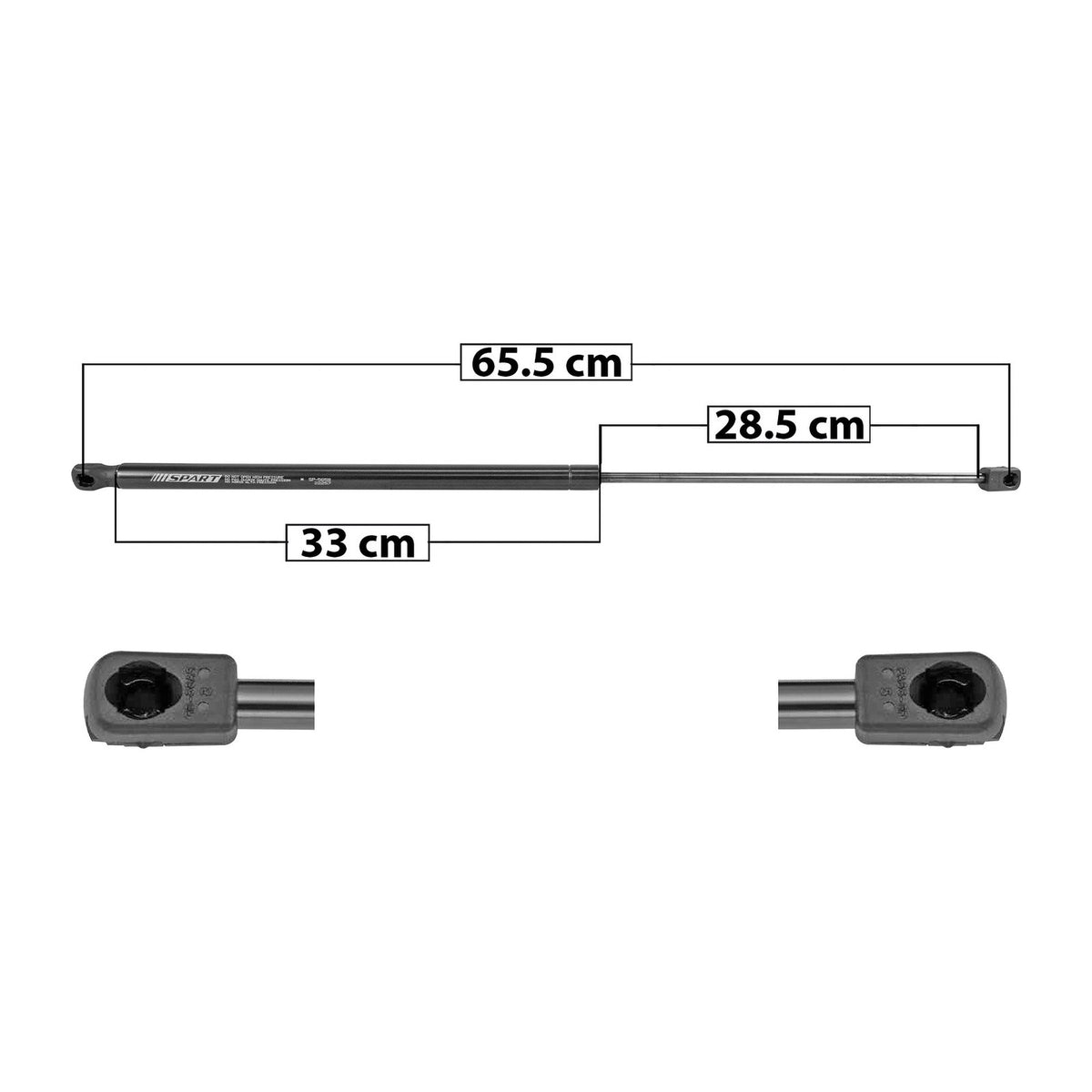 Amortiguador de Cofre Volkswagen Touareg 2011-2017 – vista 1