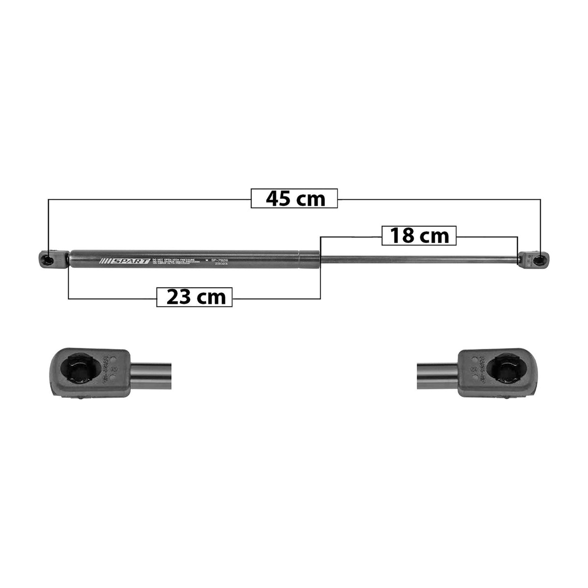 Amortiguador 5ta Puerta Volkswagen Golf 2007-2009 – vista 1
