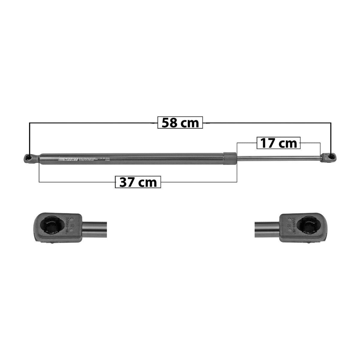 Amortiguador 5ta Puerta Tras. Mazda CX-30 2020-2025 – vista 1