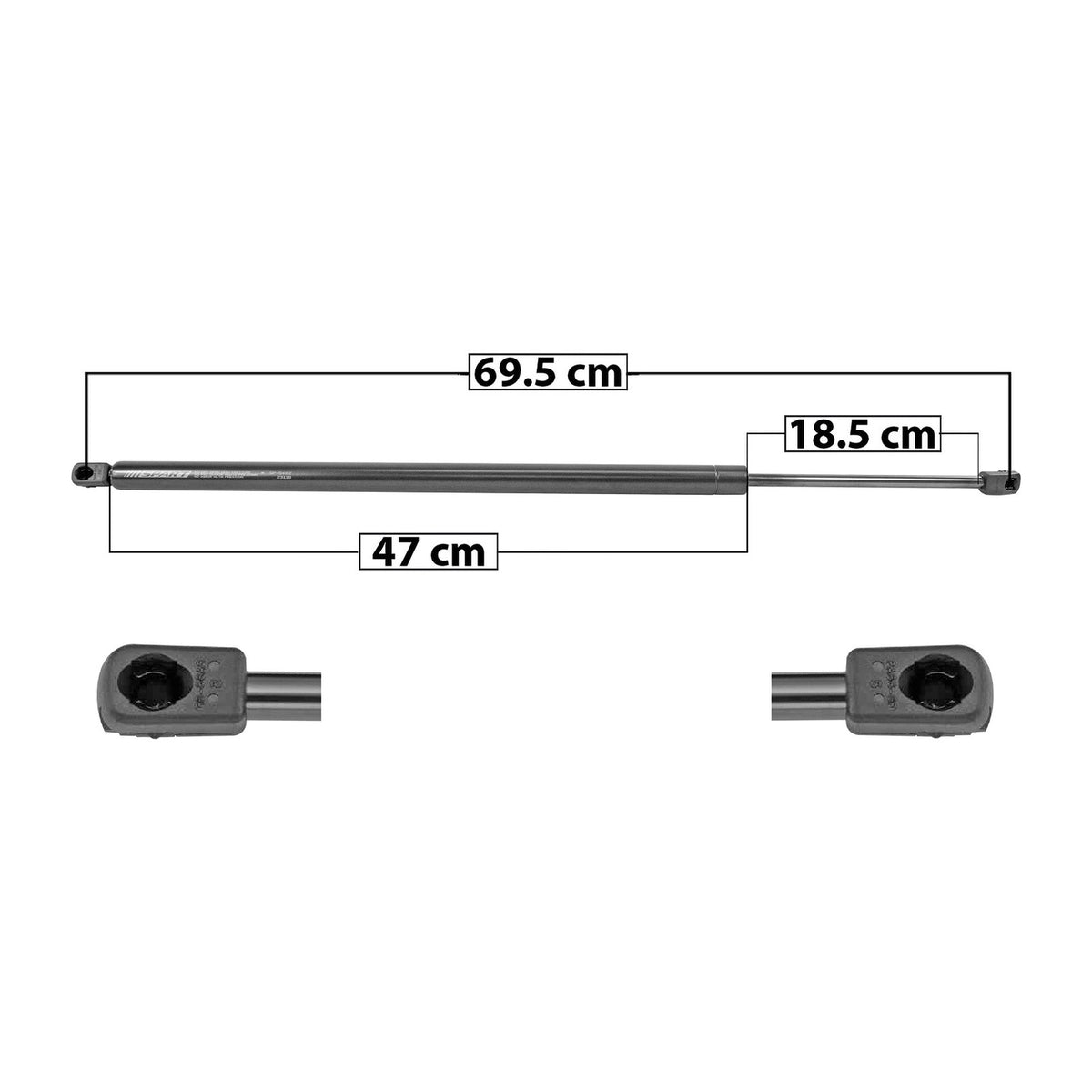 Amortiguador 5ta Puerta Toyota Sequoia 2008-2021 – vista 1