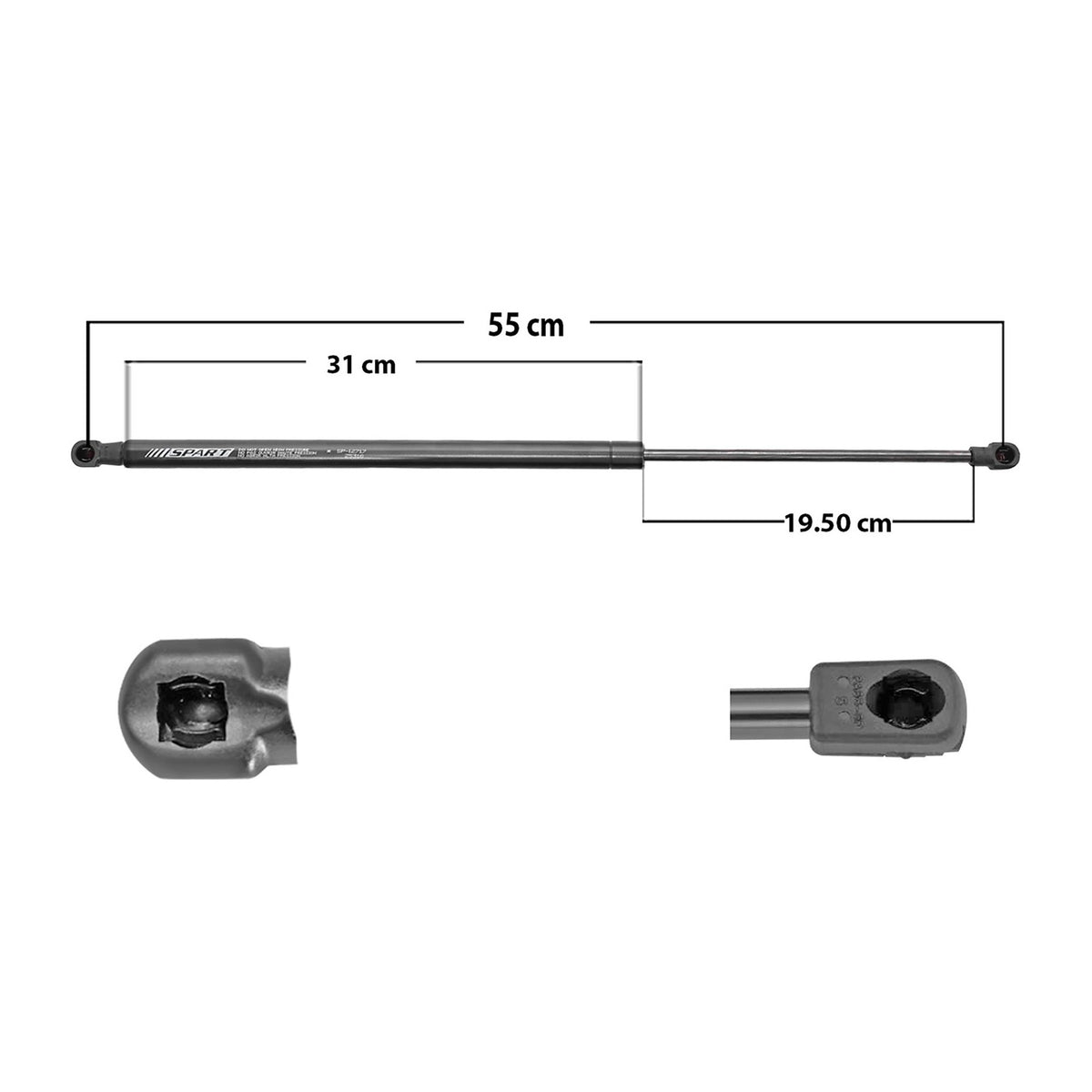 Amortiguador 5ta Puerta Volkswagen Golf / Volkswagen Golf R 2024-2026 – vista 1