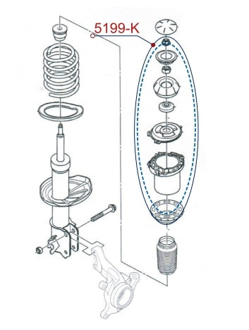Diagrama de instalación - 5199-K