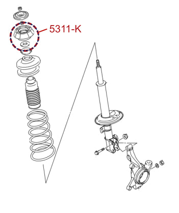 Diagrama de instalación - 5311-K