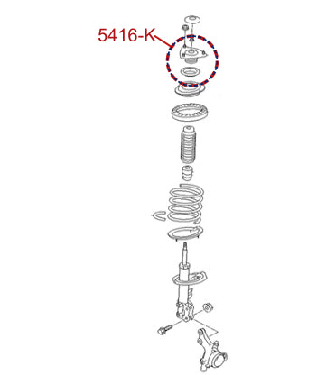 Diagrama de instalación - 5416-K