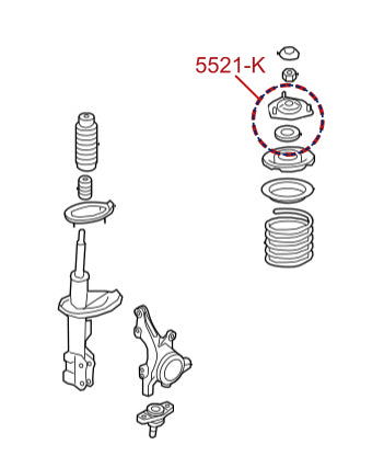 Diagrama de instalación - 5521-K