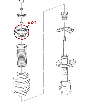 Diagrama de instalación - 5525