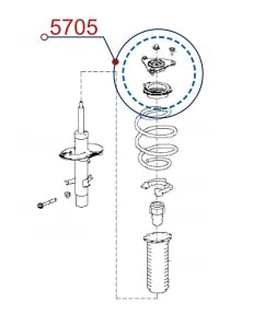 Diagrama de instalación - 5705