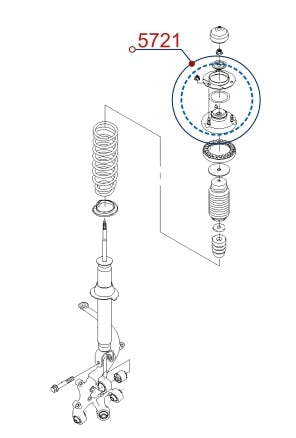 Diagrama de instalación - 5721