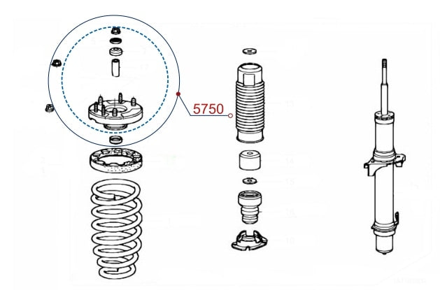 Diagrama de instalación - 5750