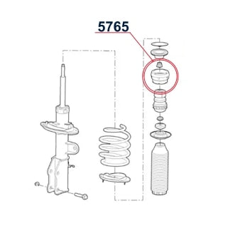 Diagrama de instalación - 5765