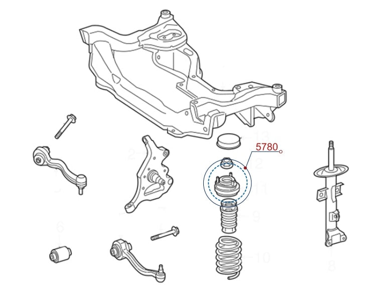 Diagrama de instalación - 5780