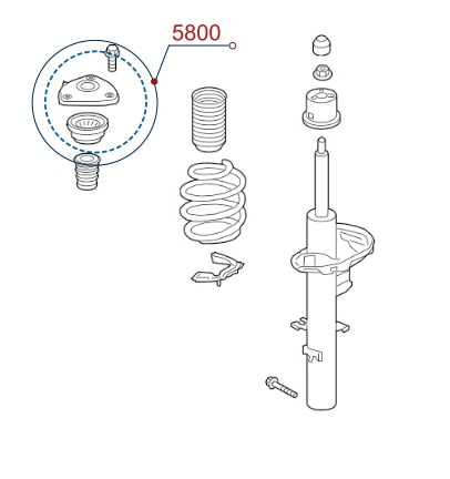 Diagrama de instalación - 5800